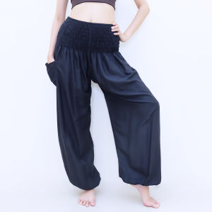 ผ้าเรยอน ลานนาภาควู ผู้หญิง เนื้อนู่ล้วน เปล่า 28-36 นิ้ว สีดำ สีเขียว ปลายขายาง รุ่น Halem Freesize ขนาด 28-36 นิ้ว และ สม็อค ผ้าเรยอน เนื้อนู่ล้วน ทันที ผ่าผ้าเรยอน ลานนาภา