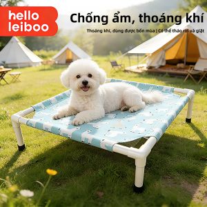 HELLOLEIBOO | Giường Thú Cưng Chống Nước Dùng Quanh Năm