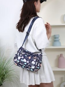 CHENGJIU | Women New Shoulder Crossbody Canvas Nylon Multi Color Print Fashion Square Handbag