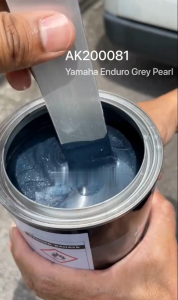 [ Yamaha AK200081 Enduro Grey Pearl ] Cat 2K Touch Up Tahan Panas DIY Cat Tin Spray Paint Aikka