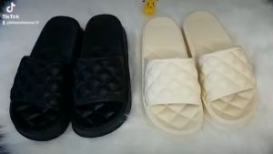 Dép bánh mì nữ cao  dép đúc quai ngang chám siêu xinh chất liệu eva kiểu ulzzang cao cấp siêu nhẹ MÃ KQ36