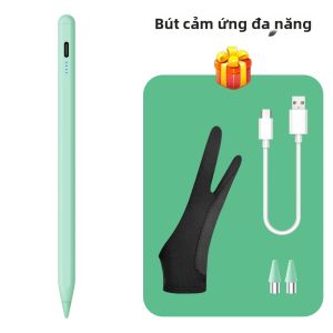 Bút Cảm Ứng Đa Năng Cho Điện Thoại Máy Tính Bảng Android iOS Bút Cảm Ứng Điện Dung Từ Tính Hoạt Động Cho Samsung Huawei Xiaomi Sạc Nhanh