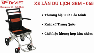 Xe lăn du lịch GBM-065