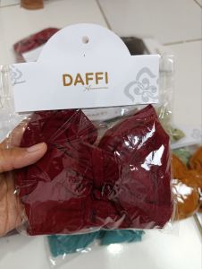 PITA HIJAB RIA RICIS DAFFI HIJAB TERBARU BAHAN JERSEY PREMIUM BROS PENITI BESAR PITA HIJAB BELAKANG TERBARU MURAH