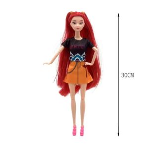 Bandai | 30 Cm Doll Kpop Toy Devil Hunter Action Figure Rumi Mira Zoey Beautiful Princess Girl Plastic Doll DIY Toy Monster Hunt