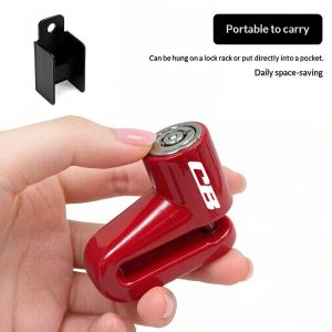 For Honda CB 599 600F CB 400 500 CB919 CB 125 R CB 190R 250R CB1000R Motorcycle Disc Lock Safety Theft Protect Cap Anti-theft