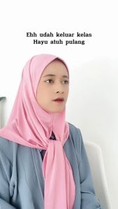MADA - Kerudung Segiempat Instan Hijab Malay Jilbab Segitiga Melayu Instan Segi 4 Jersey Premium