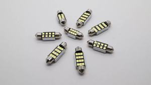 Heyword 20Pcs For Car Trunk Dome License Plate Lamps 6000K LED Interior Lights Bulbs Kit