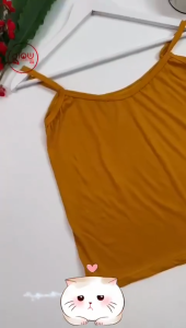 Paket 3 pcs Tanktop Tali Kecil Tank top Tengtop tenktop Dalaman Wanita