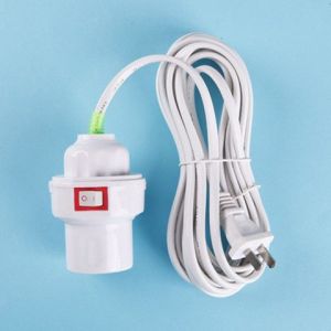 Đèn Tròn Bằng Gốm Chịu Nhiệt Độ Cao E27 Ổ Cắm Chuyển Đổi Đầu Nguồn Cho Nhà Cửa Phụ Kiện Đèn Tròn Gắn Trần Nhà