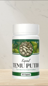 Kapsul Herbal Temu Putih / Kunyit Putih Original / Curcuma Zedoaria 60 kaspul