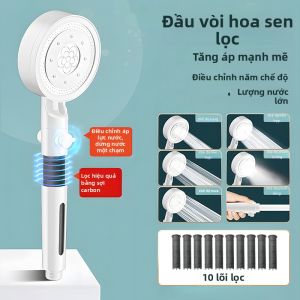 Đầu Vòi Sen Lọc Áp Suất Cao
