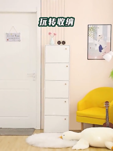 ตู้ลิ้นชักไม้ 5 ชั้น ลิ้นชักเก็บของ แข็งแรงและทนทาน เรียบง่ายและทันสมัย ตู้ ความจุขนาดใหญ่ ตู้อเนกประสงค์ ประหยัดพื้นที่