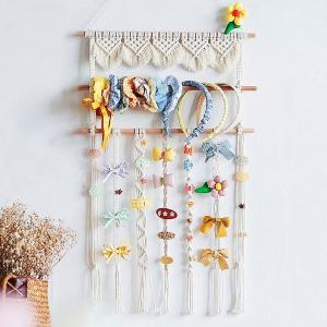 thang dây têt macrame handmade giá treo đồ độc đáo
