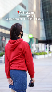 7Artisans  4mm F/2.8 APS-C Format Fujifilm X Mount Circular Fisheye Prime Lens MF Manual Focus for Mirrorless Cameras | JG Superstore