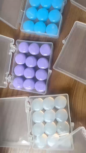 Hot Sale ToyTrove ที่อุดหูซิลิโคน12ชิ้นปลั๊กอุดหูซิลิโคนแบบนำกลับมาใช้ใหม่ได้ปลั๊กอุดหูแบบปั้นได้สำหรับว่ายน้ำลดเสียงรบกวนและป้องกันการนอน