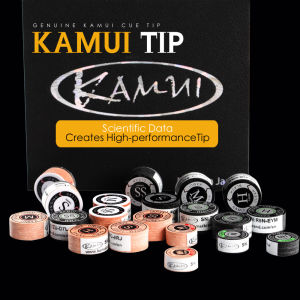 Japanese Original Import KAMUI Cue Tips Billiard Pool Cue KAMUI Tip 14mm Ss/s/m/H Snooker Tip Brown 11mm m/Mh Professional Billiard Accessory