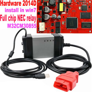 For DICE 2014D PRO EWD Full Chips Protocols M32CM30855 Red PCB Multi-Language OBD2 Scanner Till 2016 Year Car Diagnostic Tool