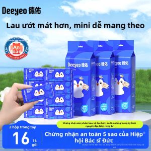 Deeyeo | Khăn Ướt Tiện Lợi Dùng cho Tay và Miệng