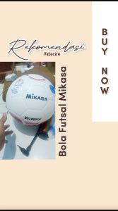 TERLARIS !!! BOLA SEPAK MIKASA VELOCITA FREE POMPA PENTIL JARING - BOLA KAKI MIKASA VELOCITA - BOLA SEPAK PSSI LIGA 1 - BOLA SEPAK MURAH  - BOLA SEPAK BERKUALITAS - bola sepakbola original