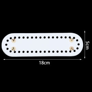 Handmade Oval Bottom for Knitted Bag PU leather Pad Handcraft Bag Base With holes DIY Crochet Bag Bottom accessories