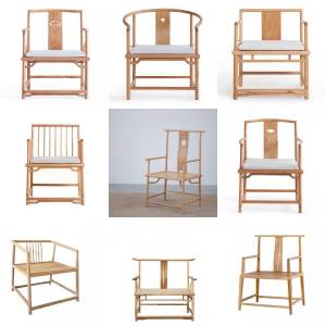 Zen-style Aesthetic Wooden Chair