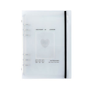 Homemade K-style A5 Frosted Loose-Leaf Binder Polaroid Three-Inch Album Young Adult Star-Chasing Aidou Mini Truck Storage Book Photo Album