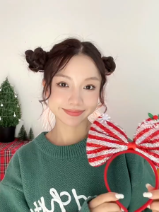 Christmas headband hair clip hair accessory festive decoration gift headband hair ornament