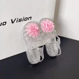 JIFANPAUL | Dép Bãi Biển Jelly Trong Suốt Chống Trượt cho Bé Gái