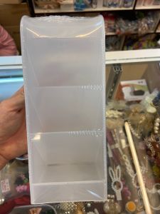🔥READY STOCK🔥超便宜超便宜PROMOTION Tranparent Plain Desk Organiser / Pencil Pot / Stationery Storage / Make Up Brush Lipstick Organiser 简约磨砂桌面笔筒 化妆品收纳