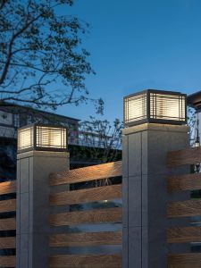 VINCAN | Solar Wall Pillar Light