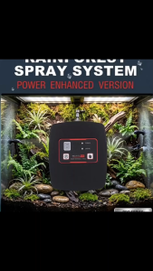Rainforest Spray System - Automatic Terrarium Misting System Smart Watering Timer Pump for Reptiles Vivarium