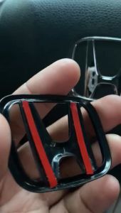 Honda Steering Emblem Logo For City Civic Jazz CRV Accord Steering Wheel Honda Logo