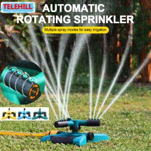 Vòi Phun Nước Bãi Cỏ Sân Vườn Hệ Thống Nước Xoay 360 Độ Tự Động Vòi Phun Nước Che Phủ Diện Tích Lớn Sân Vườn Dụng Cụ Tưới Vườn