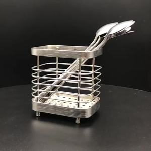 Durable Stainless Steel Kitchen Organizer For Cutlery Drying 1pc