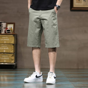 Plus Size Mens Casual Shorts Cotton Business Short Pants