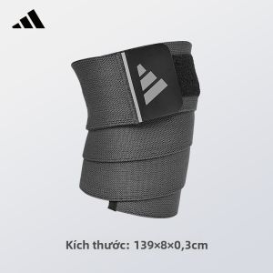 adidas | Dải Hỗ Trợ Áp Lực Dẻo Cho Gối Và Khủy Tay Cho Thể Thao Chạy Bộ Tập Gym Động Tác Squats