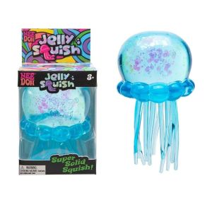Needoh Heart Shaped Stress Reliever - Super Soft Squishy Gel Sensory Fidget Gadget for Anxiety Relief Uplifting Vibes