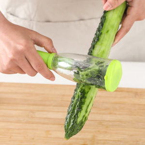 ZEO Multi-functional Stainless Steel Creative Peeler With Garbage Container For Peel fruits&vegetables