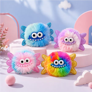 Cute Shark Plush Keychain Bag Charm Soft Stuffed Backpack Pendant Kawaii Key Ring Gift for Girls Kids⚡PH deliveryIn stock⚡