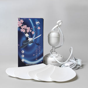 Mini 5-Leaf Ceiling Fan Quiet Extended Line 3.8m for Adult And Childrens Bed Mosquito Net Special Micro Fan Home Use Fan