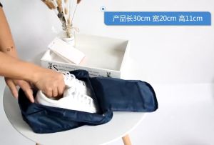 Travel Shoe Bag Organizer Portable Shoe Storage Bag Zipper Waterproof Dust-Proof Multi layer Beg Kasut Cuti Melancong