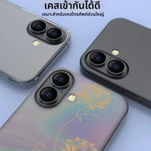 2-3Pcsสีดํากล้องเลนส์ProtectorสําหรับIPhone 16 Pro Max 15 Plus 14 16Plusกระจกนิรภัยป้องกันโทรศัพท์อุปกรณ์เสริม