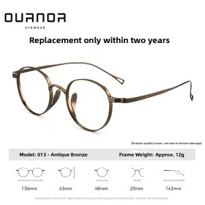 OURNOR | Prescription Myopia Glasses with High Prescription and Blue Light Blocking