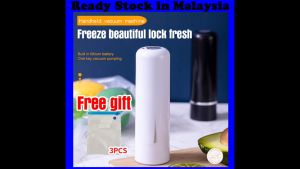 Mini Portable Electric Vacuum Pump USB Rechargeable Handheld Pump for Food Vegetable Fruit Storage Fresh