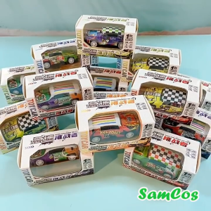Combo 5- 10 hộp đồ chơi ô tô mini hợp kim chạy cót đa dạng màu sắc cho bé SamCos
