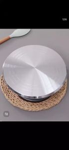 กรอบดอกไม้กรอบอลูมิเนียมเค้กแผ่นเสียงกับแผ่นซิลิโคนเครื่องมือเบเกอรี่ DIY วันเกิด 12 นิ้ว