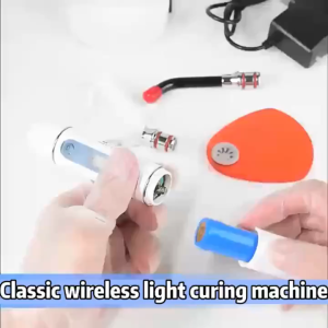 Dental Light Curing Lamp LED Resin Photosensitive Curing Machine Color Rechargeable and Plug-in