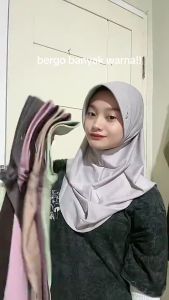 Kerudung Instan Bergo Hamidah Size M Hijab Instan Jilbab Blus Terbaru