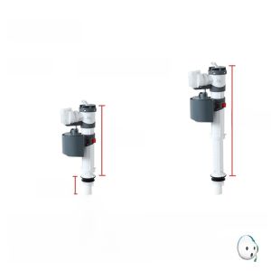 Universal Toilet Water Inlet Valve Tank Part Quiet Cleanable Flush Valve Bathroom Accessories Toilet Parts And Accessories